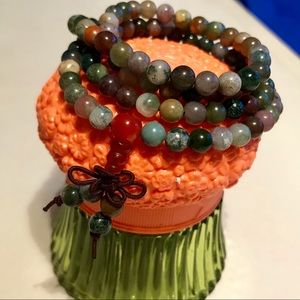 💛BOHEMIAN WRAP BEADED BRACELET, or NECKLACE💛